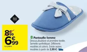 Tex - Pantouffle Femme