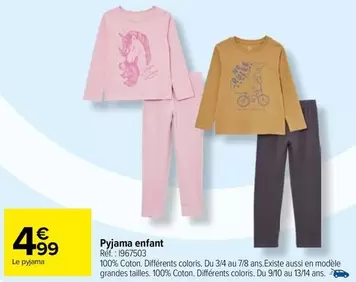 pyjama enfant