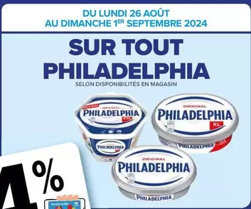 Philadelphia - Sur Tout