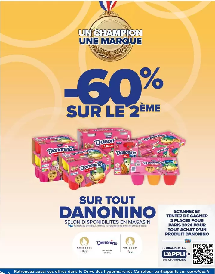 Carrefour - Danonino - Sur Tout