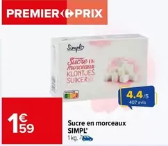 Simply - Simpl' - Sucre En Morceaux