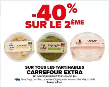 Carrefour - Extra Sur Tous Les Tartinables