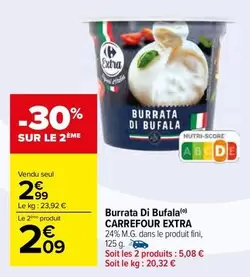 Carrefour - Extra Burrata Di Bufala