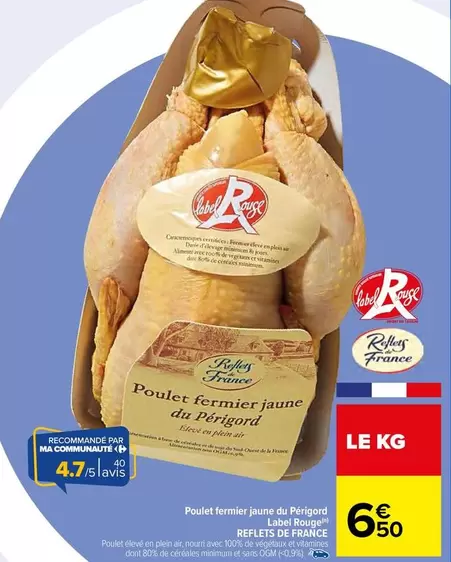 Reflets de France - Poulet Fermier Jaune À L'ail