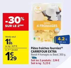 Carrefour - Pâtes Fraîches Fourrées