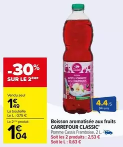 Carrefour - Boisson Aromatisée Aux Fruits