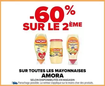 Amora - Sur Toutes Les Mayonnaises