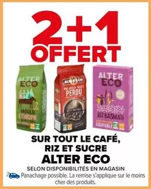 Alter Eco - Sur Tout Le Café, Riz Et Sucre