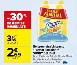 Sunny - Boisson Rafraîchissante "Format Familial"