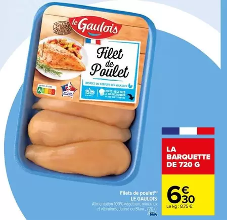 Le gaulois - Filets De Poulet