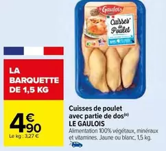 Le gaulois - Cuisses De Poulet Avec Partie De Dos