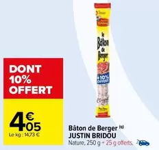 Justin Bridou - Bâton De Berger