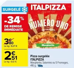 Italpizza - Pizza Surgelée