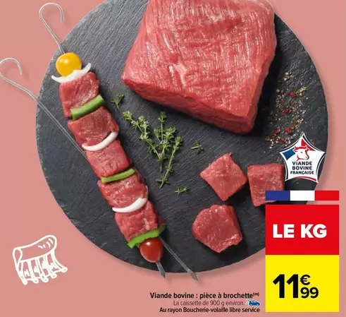 Viande Bovine: Pièce À Brochette