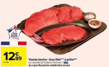 Viande Bovine: Faux-filet À Griller