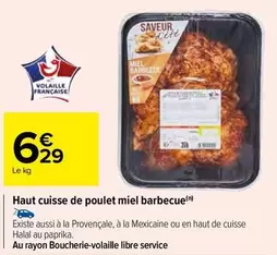 Haut Cuisse De Poulet Miel Barbecue