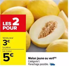 Melon Jaune Ou Vert