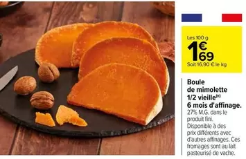 Boule De Mimolette 1/2 Vieille