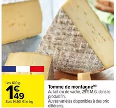 Tomme De Montagne