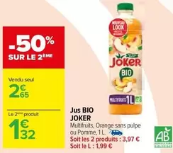 Orange - Joker - Jus Bio