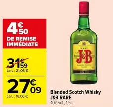 J&B - Blended Scotch Whisky Rare