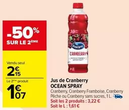 Ocean Spray - Jus De Cranberry