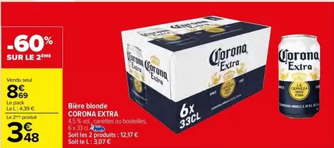 Corona - Bière Blonde Extra