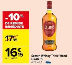 Grant's - Scotch Whisky Triple Wood