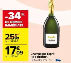 Brut - By F.Dubois - Champagne Esprit