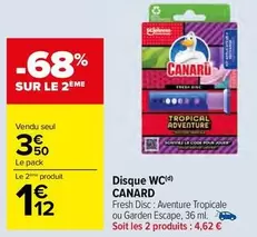 Canard - Disque Wc