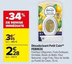 Febreze - Désodorisant Petit Coin