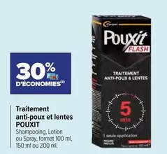 Flash - Pouxit - Traitement Anti-poux Et Lentes