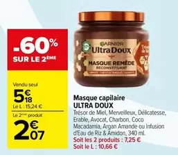 Garnier - Masque Capilaire Ultra Doux