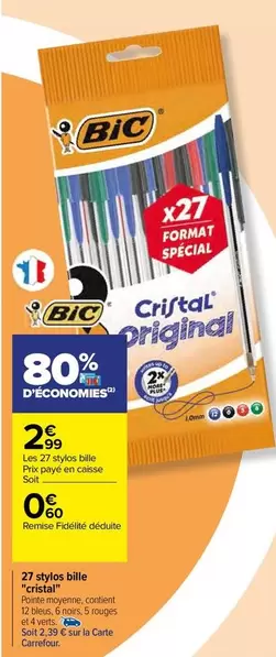 BIC - 27 rayon blé