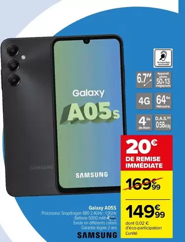 Samsung - Galaxy A05s