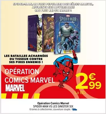 Spiderman Vs Les Smirster Sxk - Promo Opération Comics Marvel