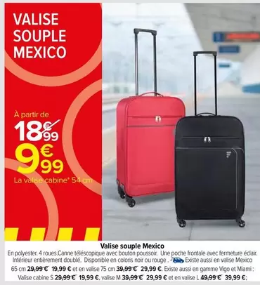 Valise Souple Mexico