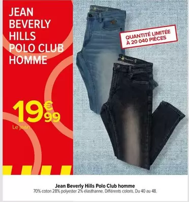 Jean Beverly Hills Polo Club Homme