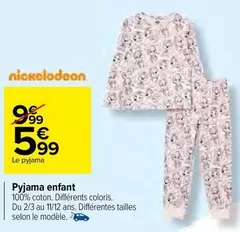 Nickelodeon - Pyjama Enfant