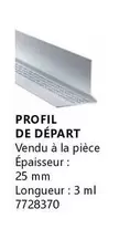 Profil De Départ offre sur Dispano