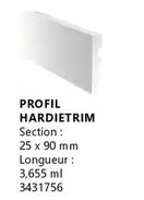 Profil Harditrim offre sur Dispano