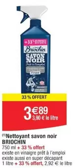 Briochin - Nettoyant Savon Noir