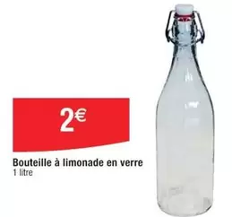 Bouteille À Limonade En Verre