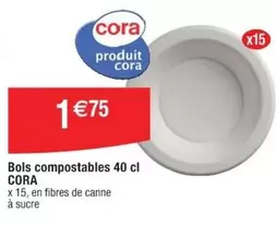 Cora - Bols Compostables