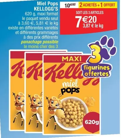 Kellogg's - Miel Pops