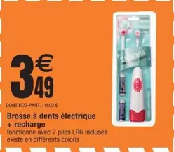 Brosse À Dents Électrique + Recharge