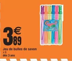 Jeu De Bulles De Savon