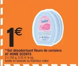 Gel Désodorisant Fleurs De Cerisiers - At Home Scents : Parfum floral apaisant pour une atmosphère fraîche