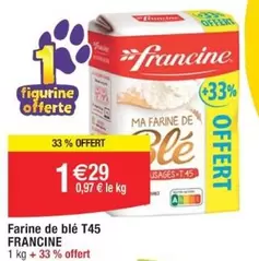 francine - Farine De Blé T45