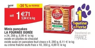 La fournée dorée - Minis Pancakes